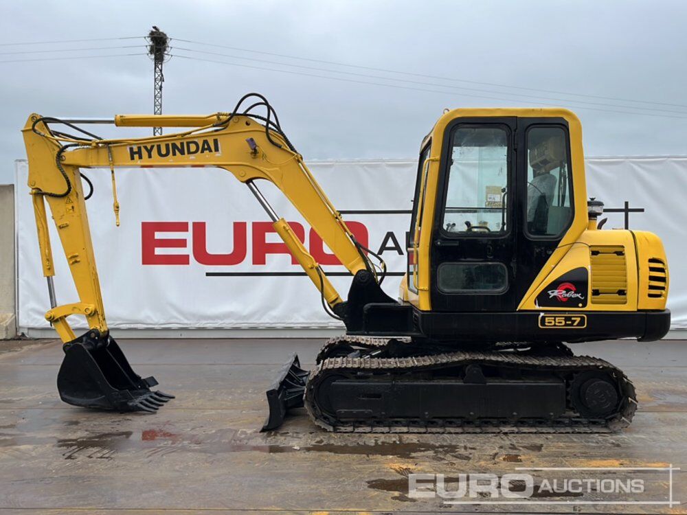2012 Hyundai R55-7 - Мини-экскаватор: фото 2 2012 Hyundai R55-7 - Мини-экскаватор: фото 2