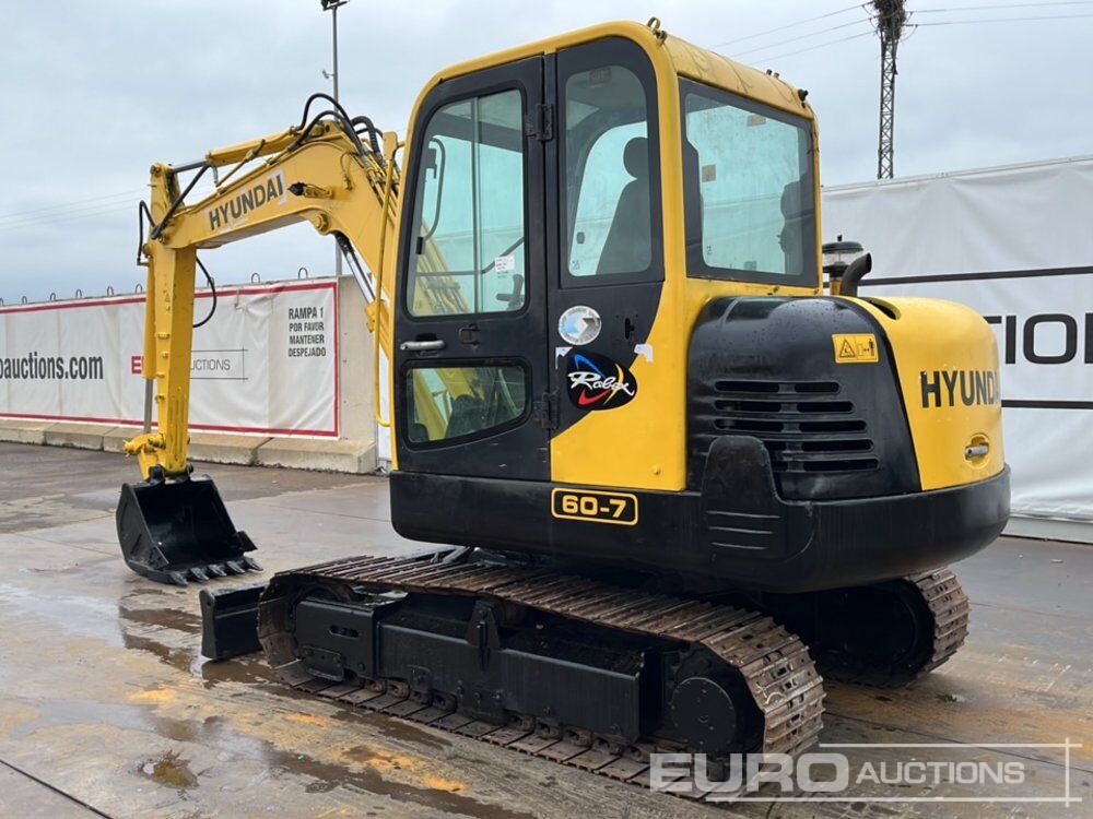 2012 Hyundai R60-7 - Мини-экскаватор: фото 3 2012 Hyundai R60-7 - Мини-экскаватор: фото 3