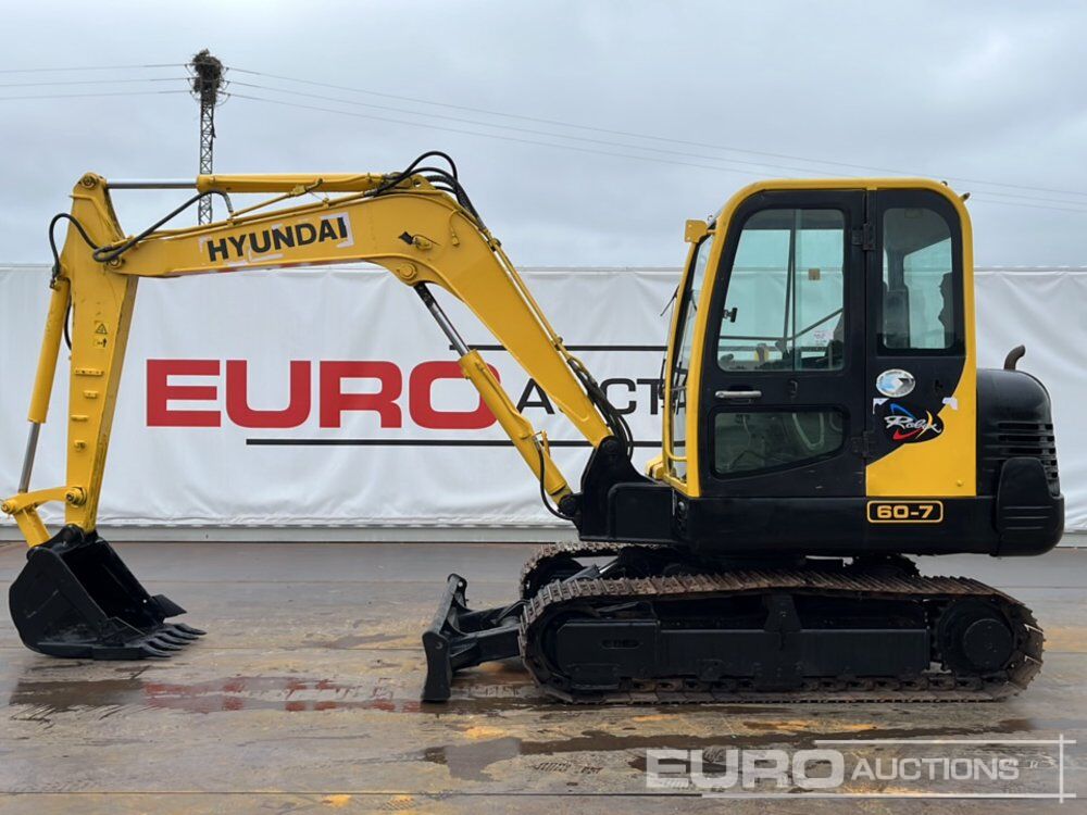 2012 Hyundai R60-7 - Мини-экскаватор: фото 2 2012 Hyundai R60-7 - Мини-экскаватор: фото 2