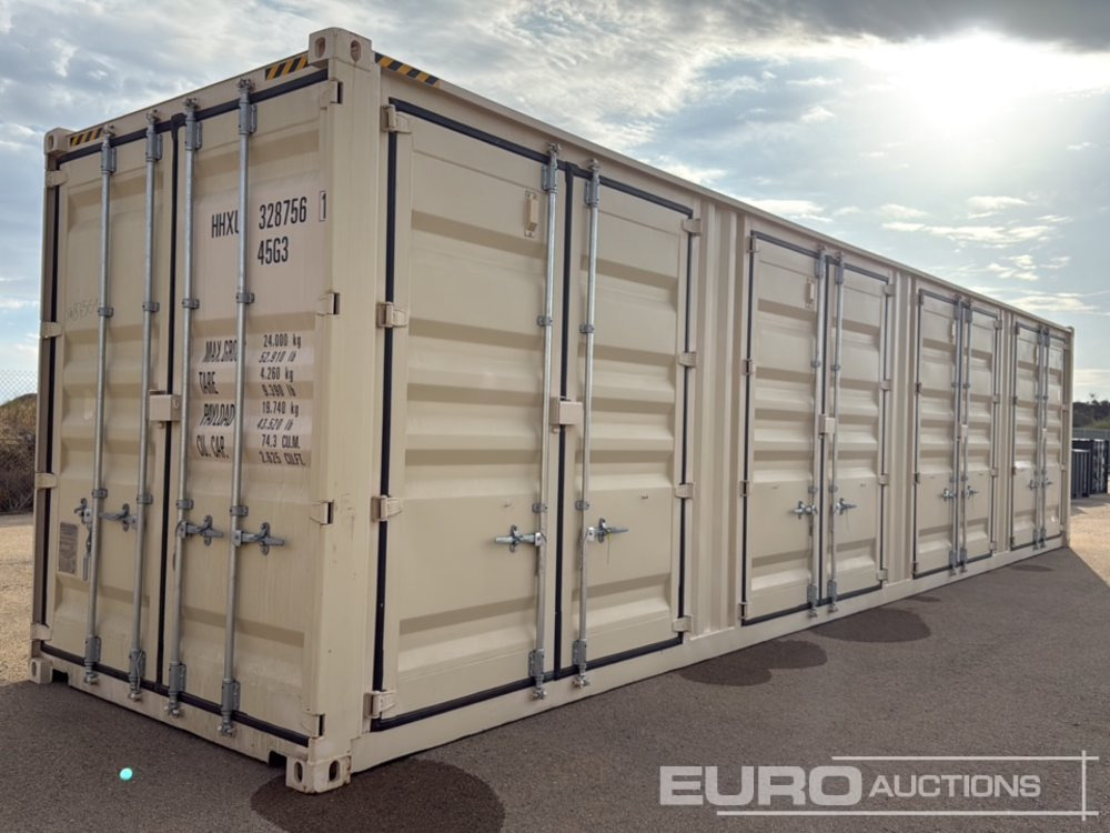 2024 40' HQ Container, One Side Multi-Door, 4 Doors - Морской контейнер: фото 1 2024 40' HQ Container, One Side Multi-Door, 4 Doors - Морской контейнер: фото 1