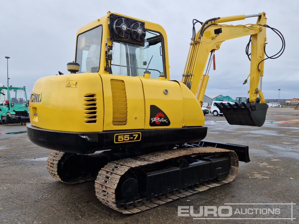 Hyundai R55-7 - Гусеничный экскаватор: фото 5 Hyundai R55-7 - Гусеничный экскаватор: фото 5