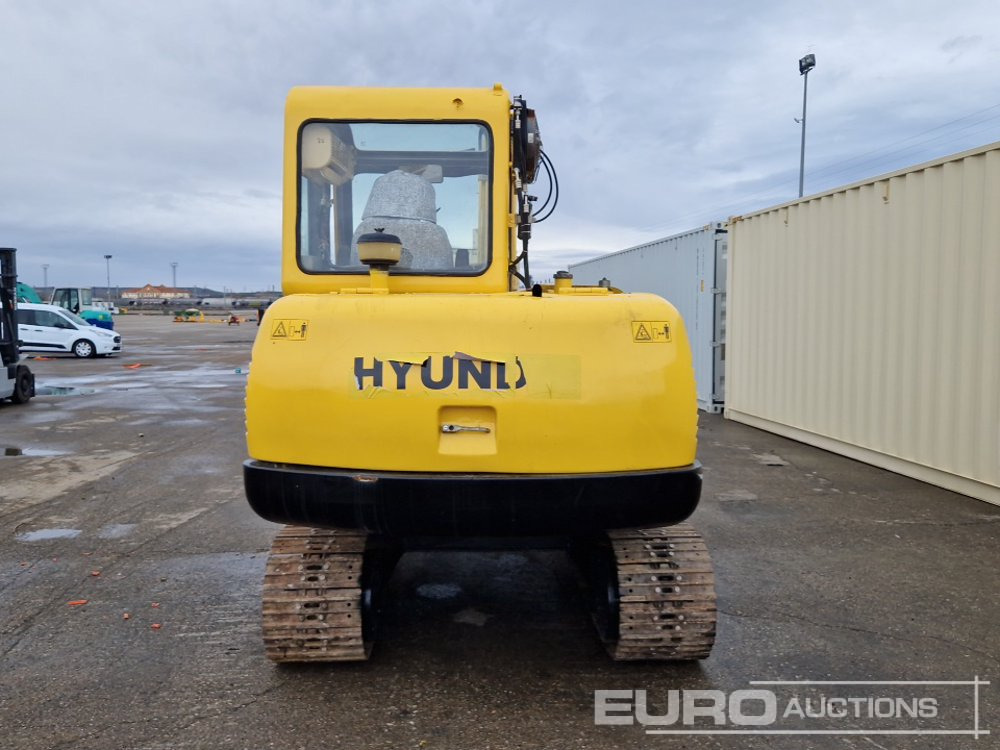 Hyundai R55-7 - Гусеничный экскаватор: фото 4 Hyundai R55-7 - Гусеничный экскаватор: фото 4