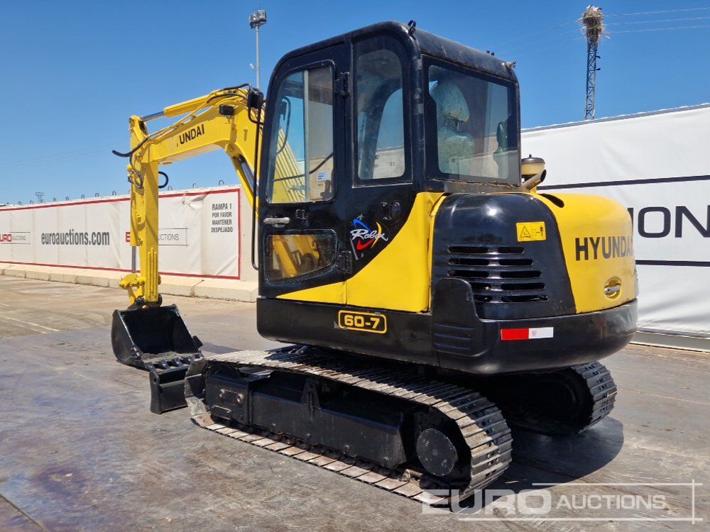 Hyundai R60-7 - Мини-экскаватор: фото 3 Hyundai R60-7 - Мини-экскаватор: фото 3