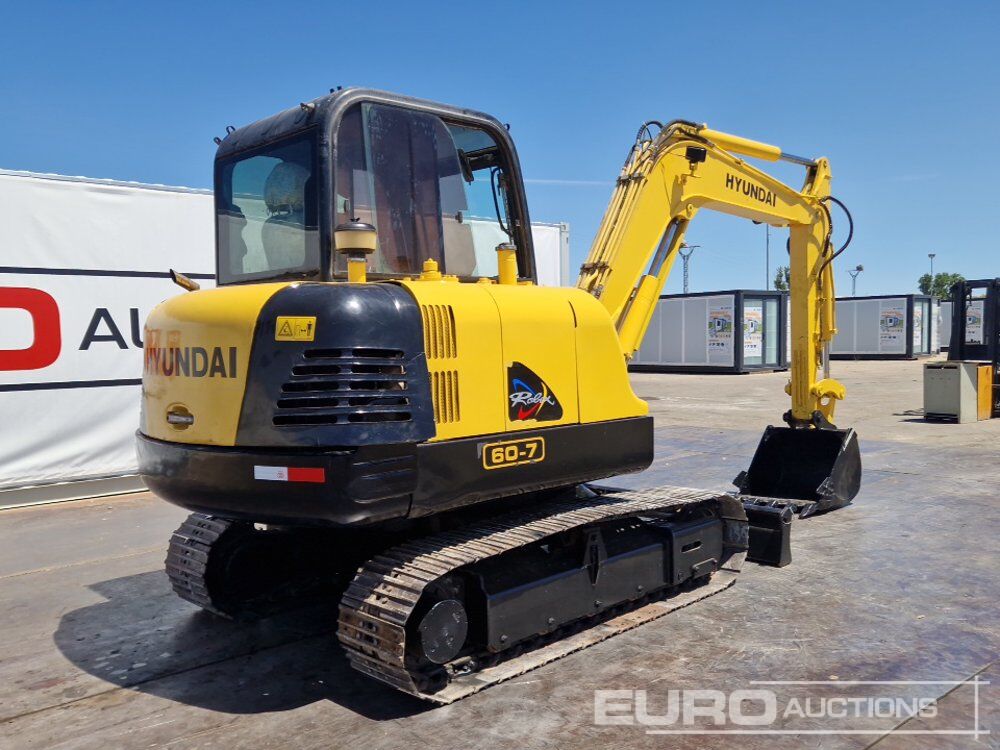 Hyundai R60-7 - Мини-экскаватор: фото 5 Hyundai R60-7 - Мини-экскаватор: фото 5