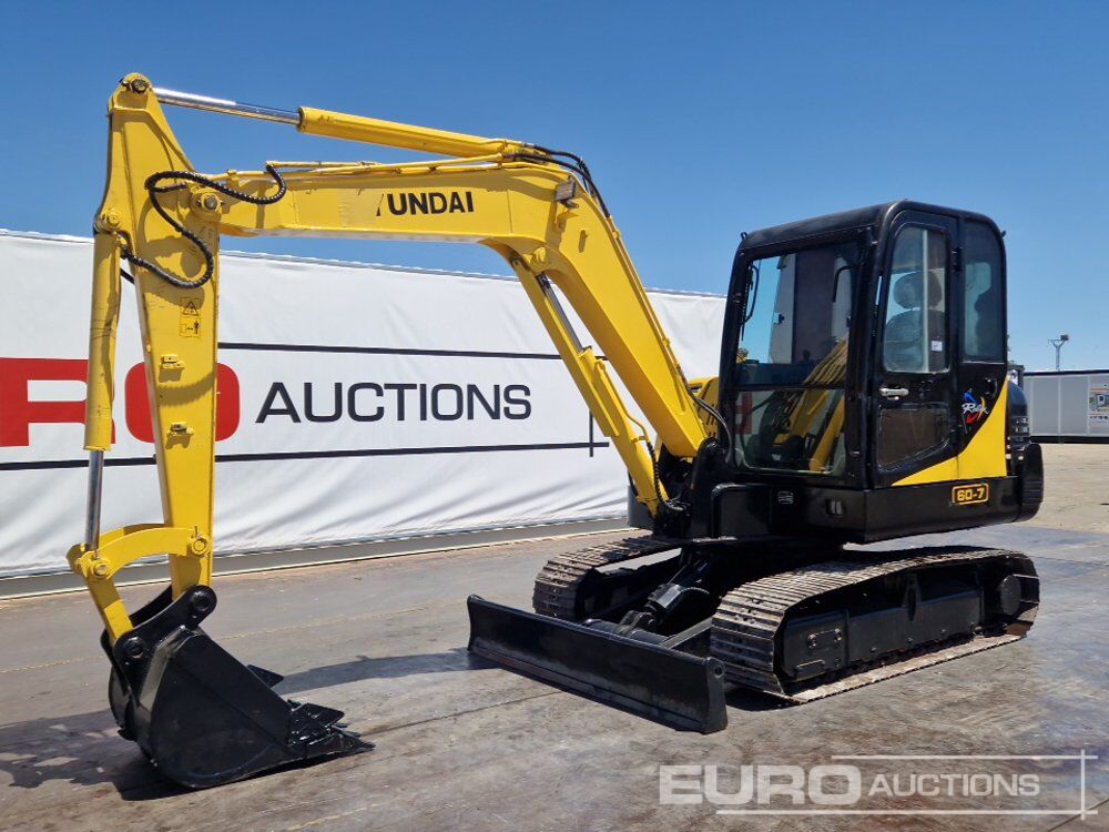 Hyundai R60-7 - Мини-экскаватор: фото 1 Hyundai R60-7 - Мини-экскаватор: фото 1