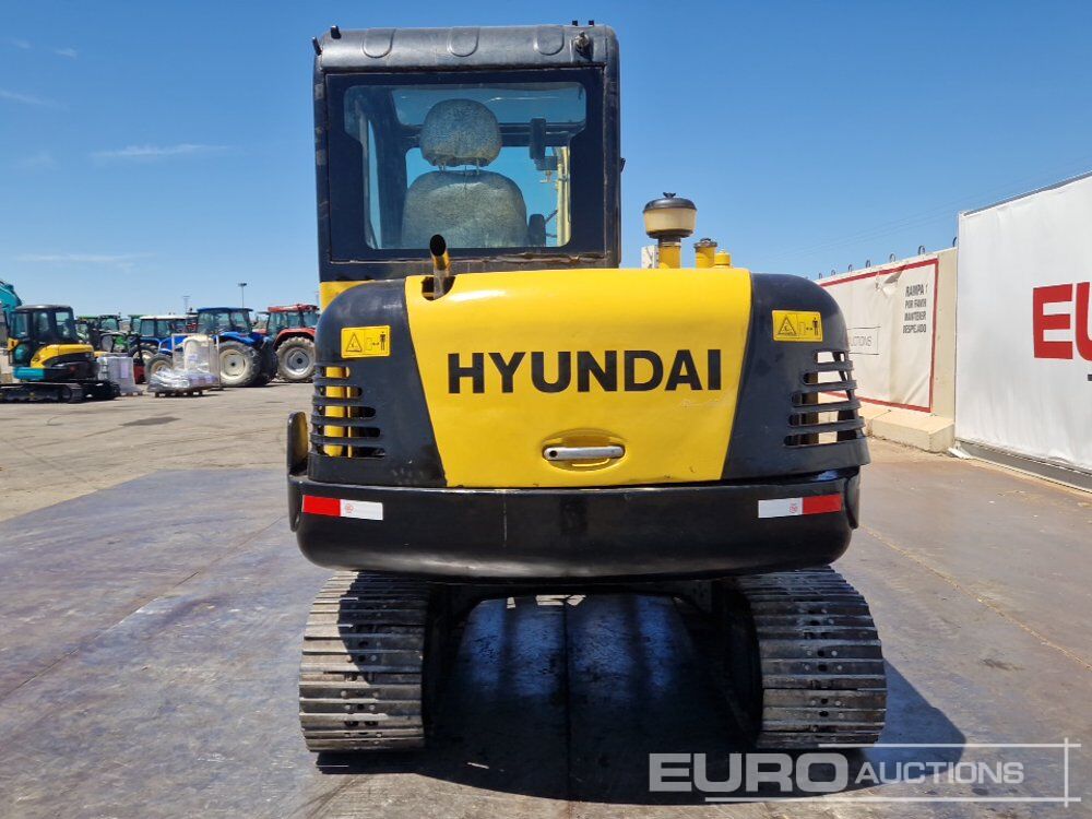 Hyundai R60-7 - Мини-экскаватор: фото 4 Hyundai R60-7 - Мини-экскаватор: фото 4