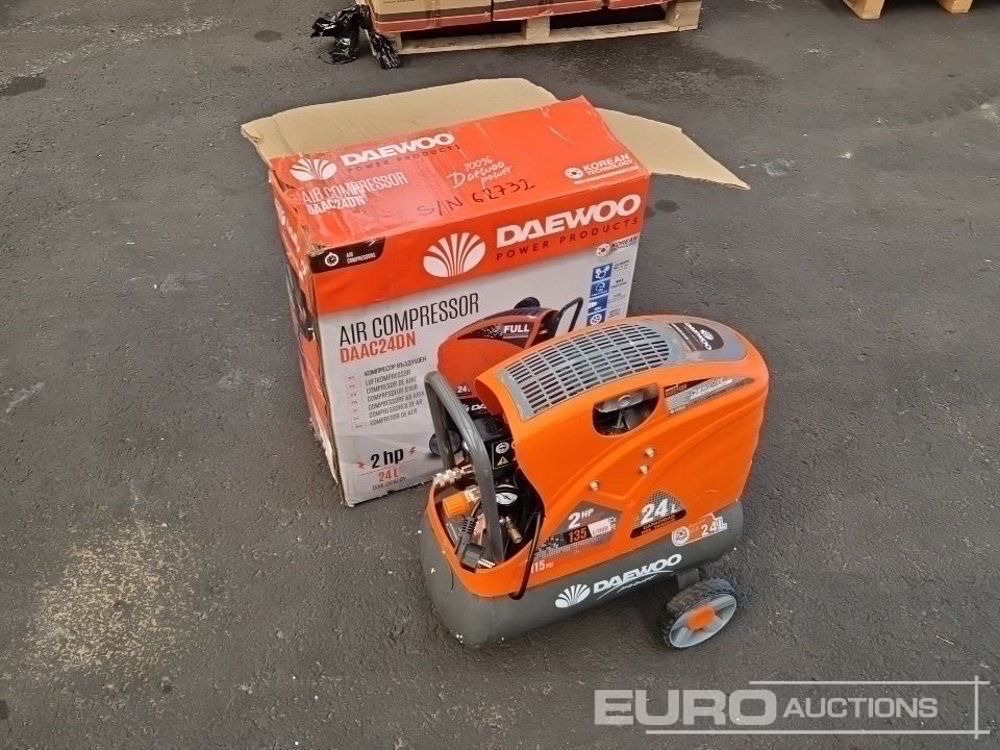 Unused Daewoo DAAC24DN - Воздушный компрессор: фото 1 Unused Daewoo DAAC24DN - Воздушный компрессор: фото 1