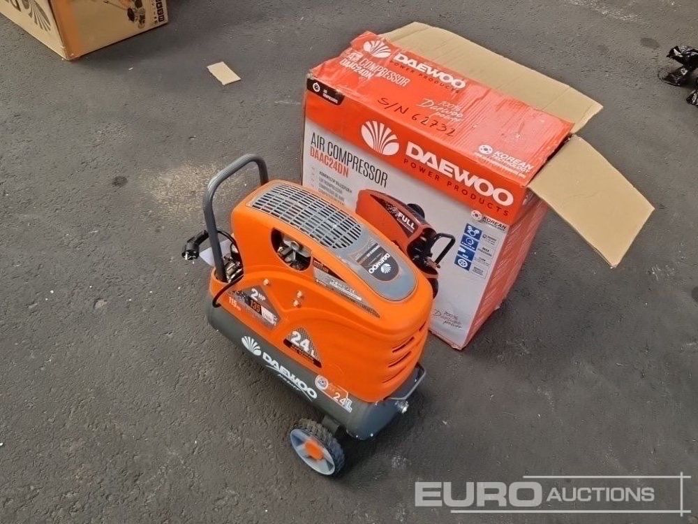 Unused Daewoo DAAC24DN - Воздушный компрессор: фото 2 Unused Daewoo DAAC24DN - Воздушный компрессор: фото 2