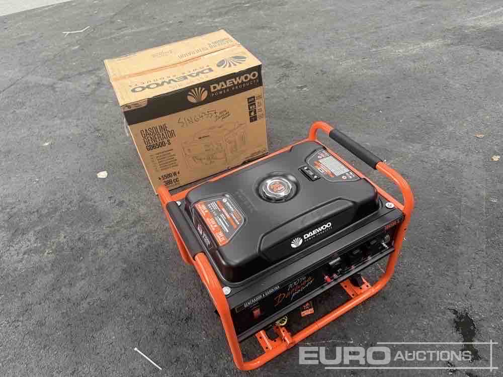 Unused Daewoo GD6500E-S - Электрогенератор: фото 2 Unused Daewoo GD6500E-S - Электрогенератор: фото 2