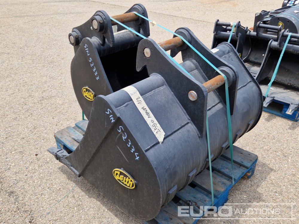 Unused Geith H08-1000 40" Digging Bucket, H08-0450 18" Digging Bucket 50mm Pin to suit Mini Excavator / Conjunto Cazos - Ковш: фото 4 Unused Geith H08-1000 40" Digging Bucket, H08-0450 18" Digging Bucket 50mm Pin to suit Mini Excavator / Conjunto Cazos - Ковш: фото 4