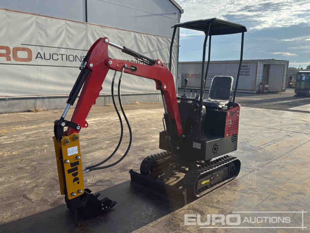 Unused JPC HT 12 - Мини-экскаватор: фото 1 Unused JPC HT 12 - Мини-экскаватор: фото 1