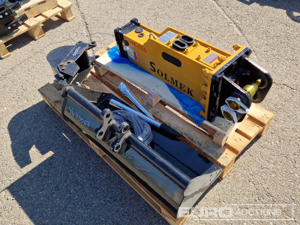 Новый Ковш Unused Set of 30" Ditching, 8" Digging Bucket, Hydraulic Breaker to suit JPC Excavator / Conjunto Cazos de 800mm y 200mm y Martillo Solmek HM-150para Excavadora JPC: фото 7