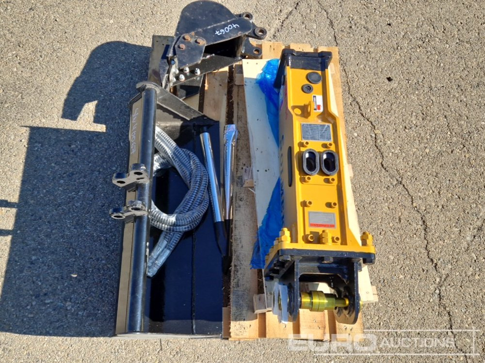 Новый Ковш Unused Set of 30" Ditching, 8" Digging Bucket, Hydraulic Breaker to suit JPC Excavator / Conjunto Cazos de 800mm y 200mm y Martillo Solmek HM-150para Excavadora JPC: фото 9