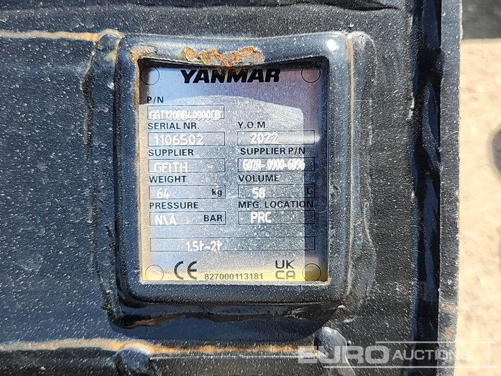 Новый Ковш Unused Yanmar G02R-0900-6096: фото 7