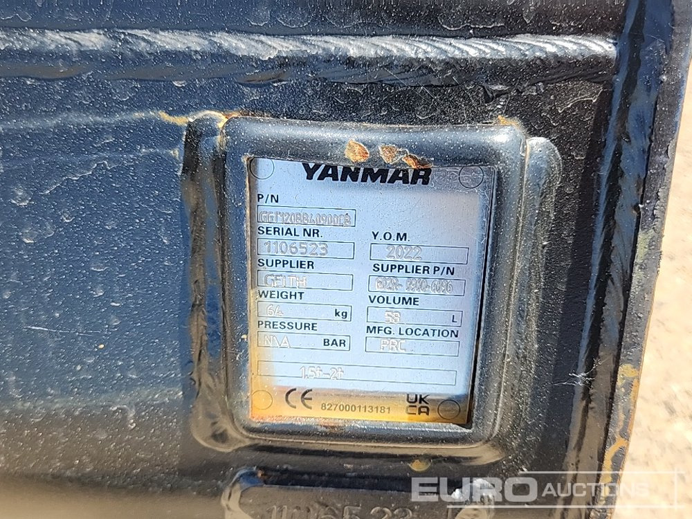 Новый Ковш Unused Yanmar G02R-0900-6096: фото 8