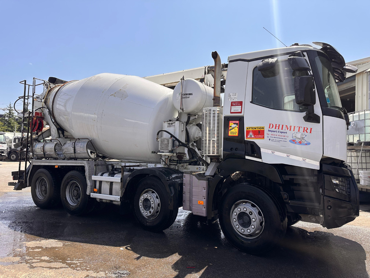 Camion béton Renault C 430 DR-567-WA - Автобетоносмеситель: фото 3 Camion béton Renault C 430 DR-567-WA - Автобетоносмеситель: фото 3
