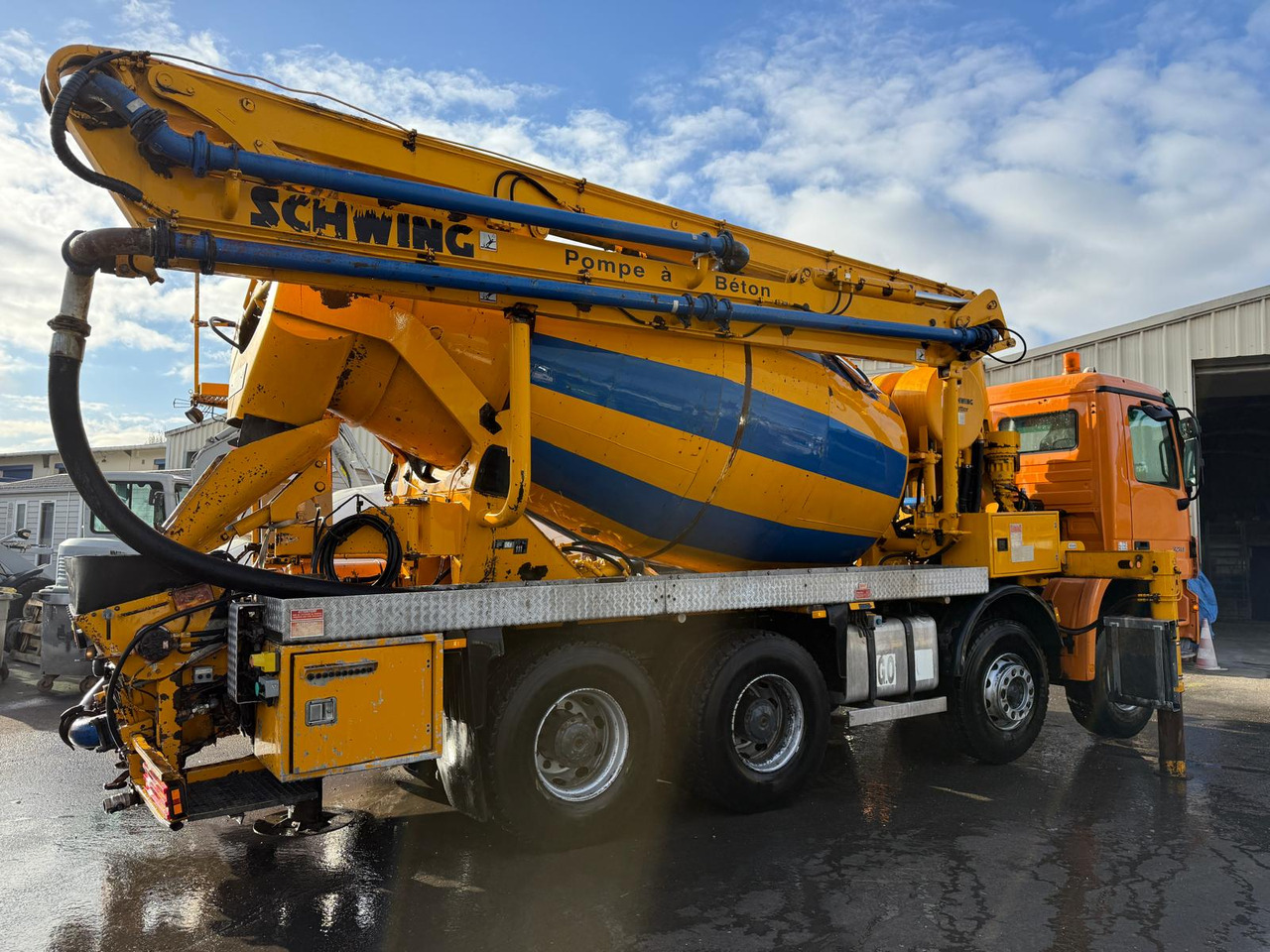 Camion pumi Mercedes Benz Actros 3241 BA-654-EE - Автобетононасос: фото 4 Camion pumi Mercedes Benz Actros 3241 BA-654-EE - Автобетононасос: фото 4