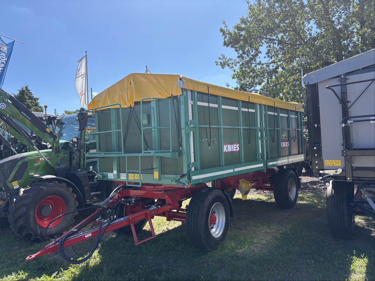 Knies KD 180 Zweiachs Dreiseitenkipp - Самосвал: фото 1 Knies KD 180 Zweiachs Dreiseitenkipp - Самосвал: фото 1