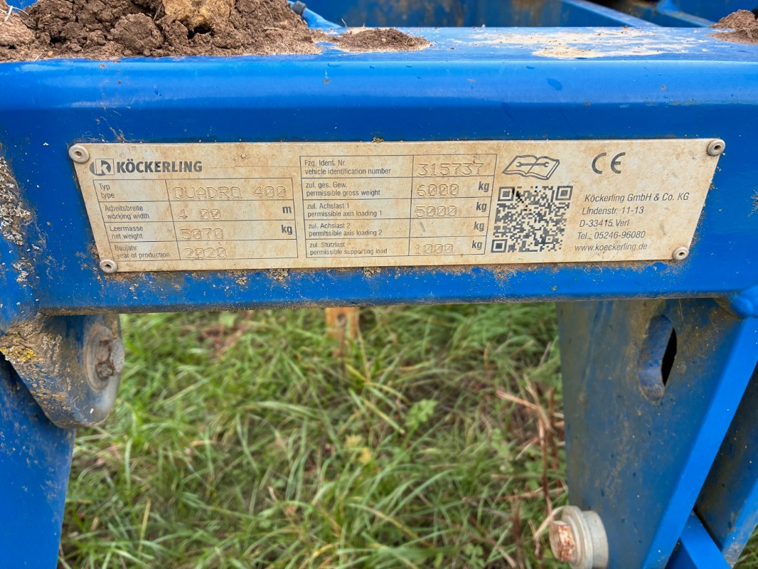 Köckerling Quadro 400 - Культиватор: фото 4 Köckerling Quadro 400 - Культиватор: фото 4