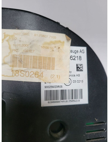 MAN TGX TGS - Приборная панель для Грузовиков: фото 5 MAN TGX TGS - Приборная панель для Грузовиков: фото 5