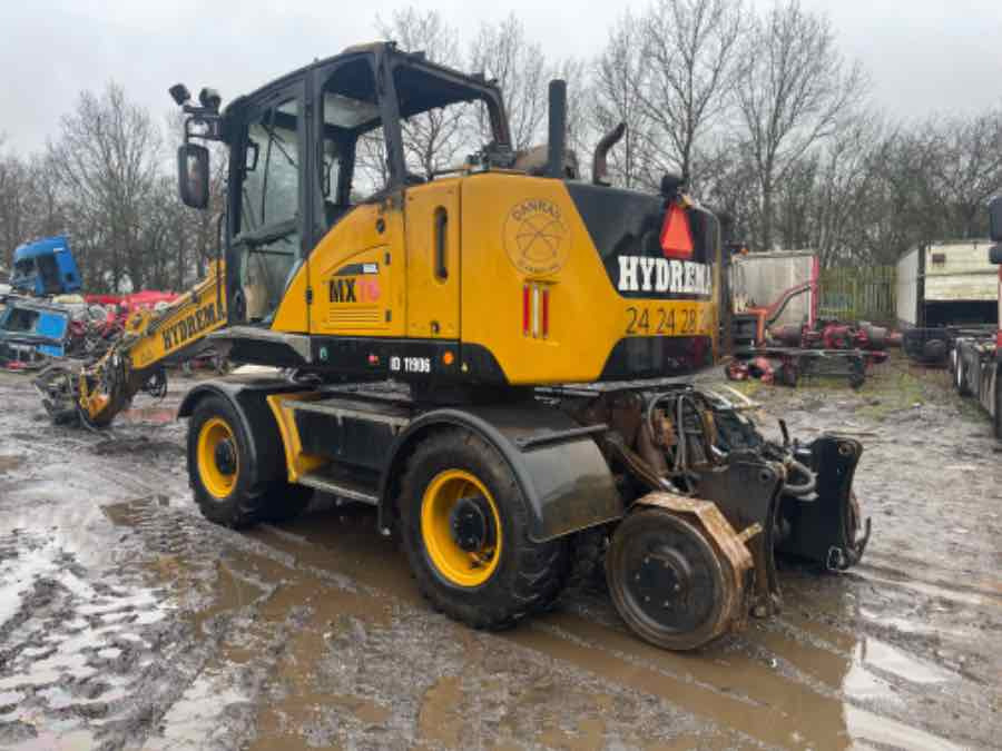 HYDREMA CONSTRUCTION EXCAVATOR MX16 RAIL - Колёсный экскаватор: фото 4 HYDREMA CONSTRUCTION EXCAVATOR MX16 RAIL - Колёсный экскаватор: фото 4