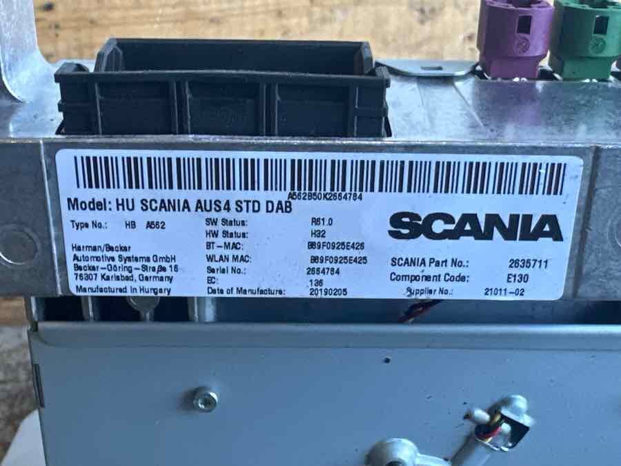 SCANIA NAVI / RADIO AUS 3155256 - Электрическая система для Грузовиков: фото 3 SCANIA NAVI / RADIO AUS 3155256 - Электрическая система для Грузовиков: фото 3