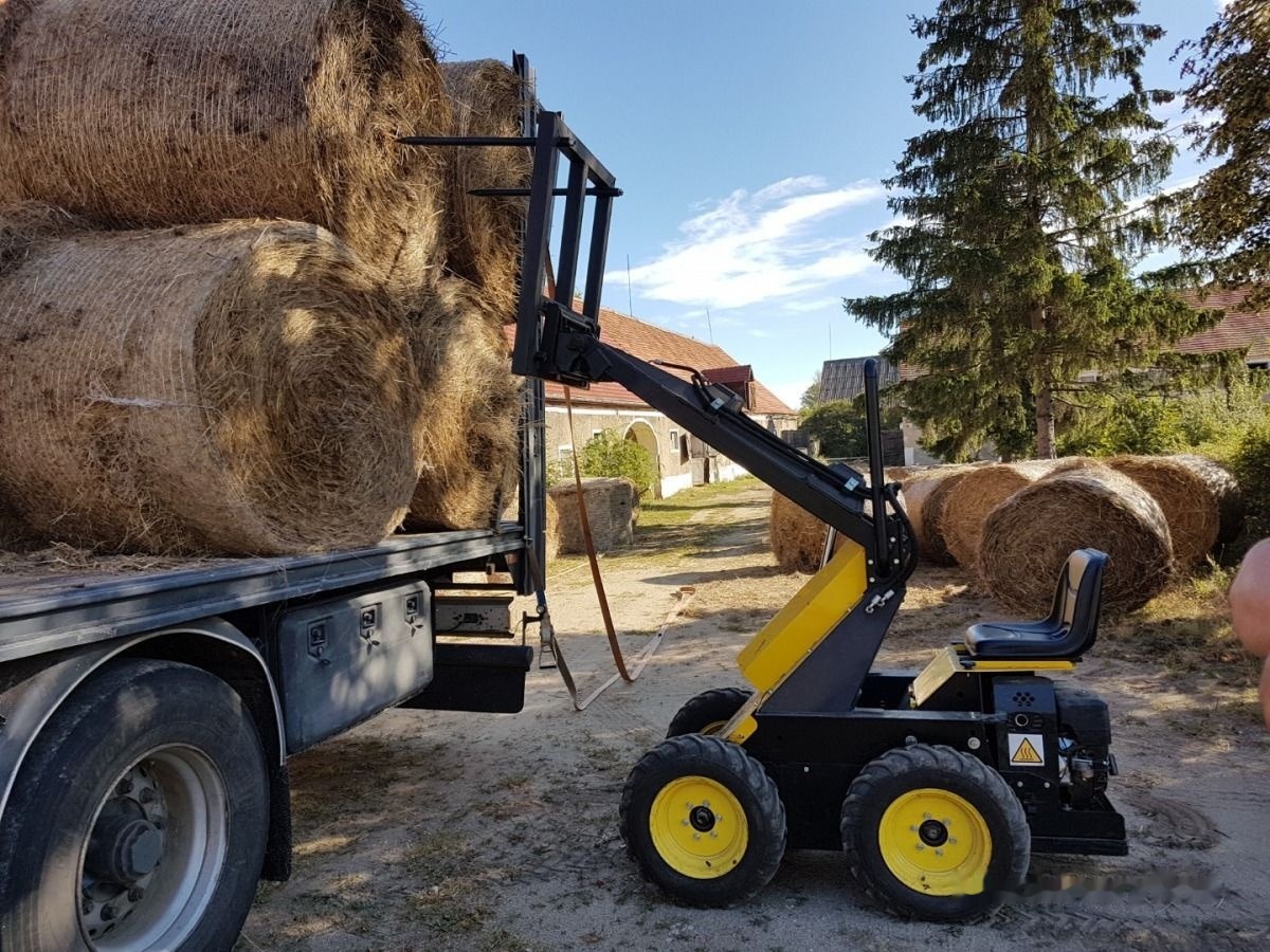 Tur Poland Mini Loader TUR N 520 Mini Hoflader Kompaktlader Briggs&Stratton - Мини-погрузчик с бортовым поворотом: фото 3 Tur Poland Mini Loader TUR N 520 Mini Hoflader Kompaktlader Briggs&Stratton - Мини-погрузчик с бортовым поворотом: фото 3