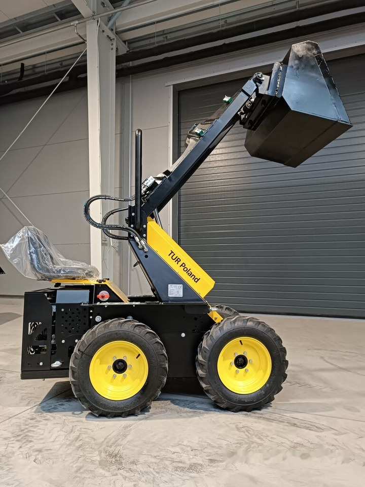 Новый Мини-погрузчик с бортовым поворотом Tur Poland N520 Miniradlader Mini Hoflader Mini Lader: фото 35