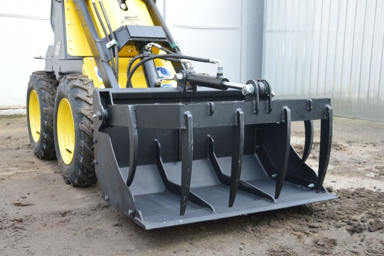 Новый Мини-погрузчик с бортовым поворотом Tur Poland Radlader Mini loader Mini Hoflader N 520: фото 13