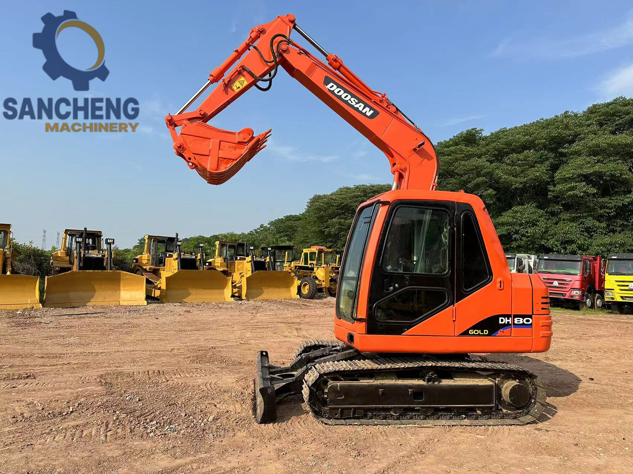 DOOSAN DH80 Mini Excavator - Гусеничный экскаватор: фото 5 DOOSAN DH80 Mini Excavator - Гусеничный экскаватор: фото 5