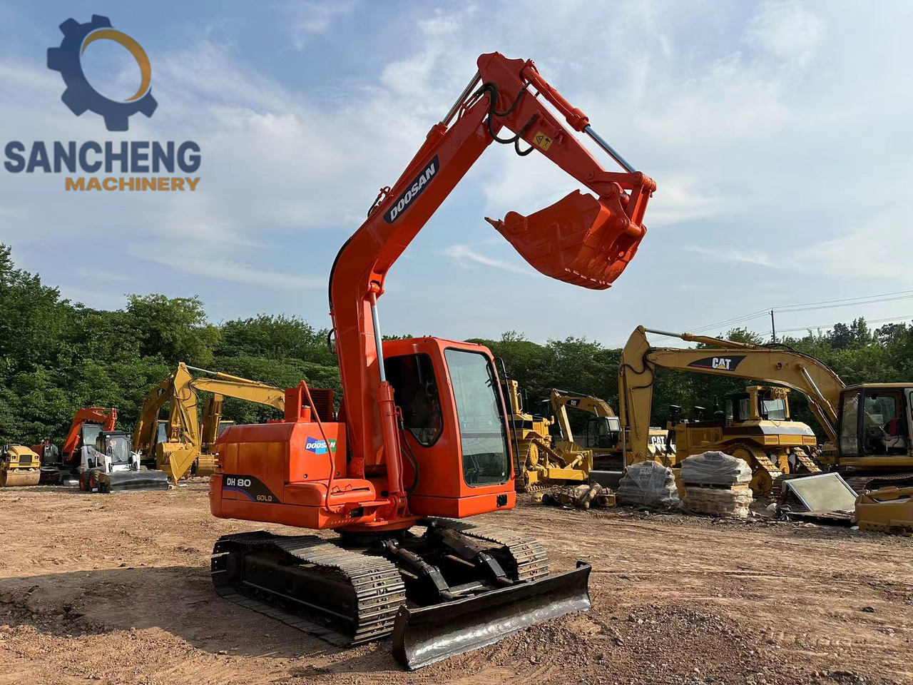 DOOSAN DH80 Mini Excavator - Гусеничный экскаватор: фото 3 DOOSAN DH80 Mini Excavator - Гусеничный экскаватор: фото 3