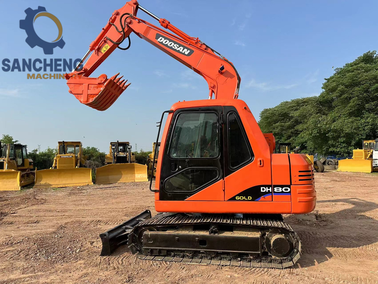 DOOSAN DH80 Mini Excavator - Гусеничный экскаватор: фото 1 DOOSAN DH80 Mini Excavator - Гусеничный экскаватор: фото 1