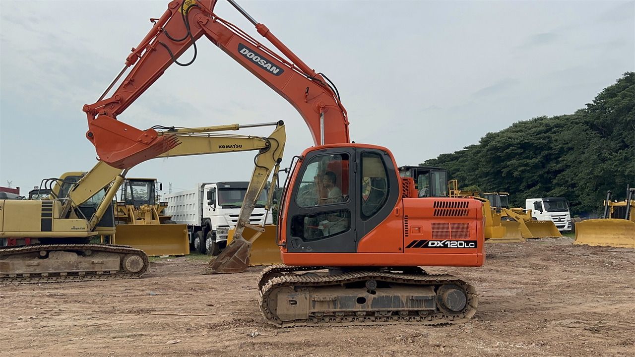 Doosan DX120 - Гусеничный экскаватор: фото 3 Doosan DX120 - Гусеничный экскаватор: фото 3