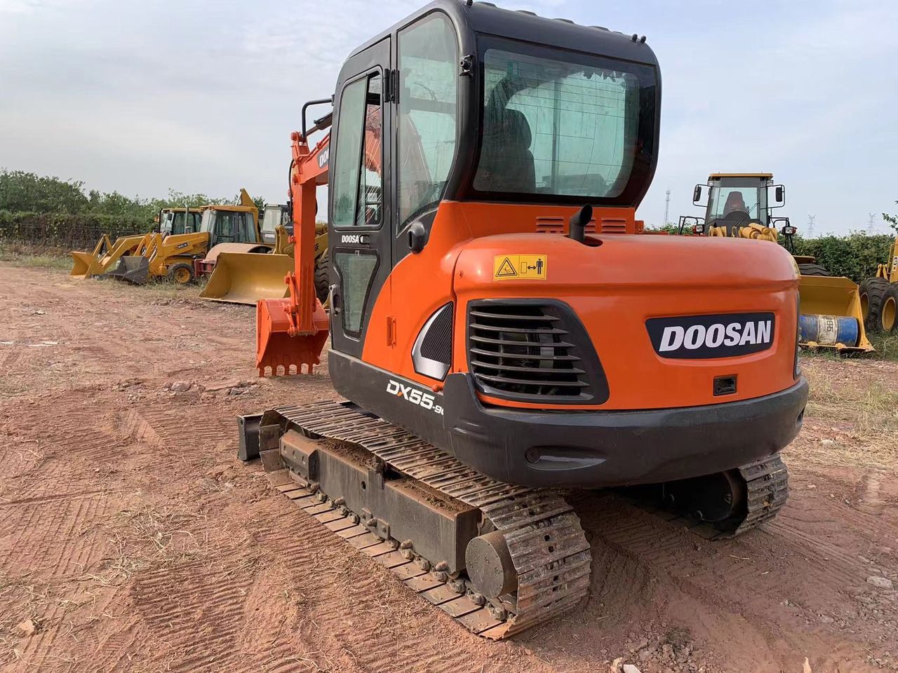 Doosan DX55 - Мини-экскаватор: фото 4 Doosan DX55 - Мини-экскаватор: фото 4