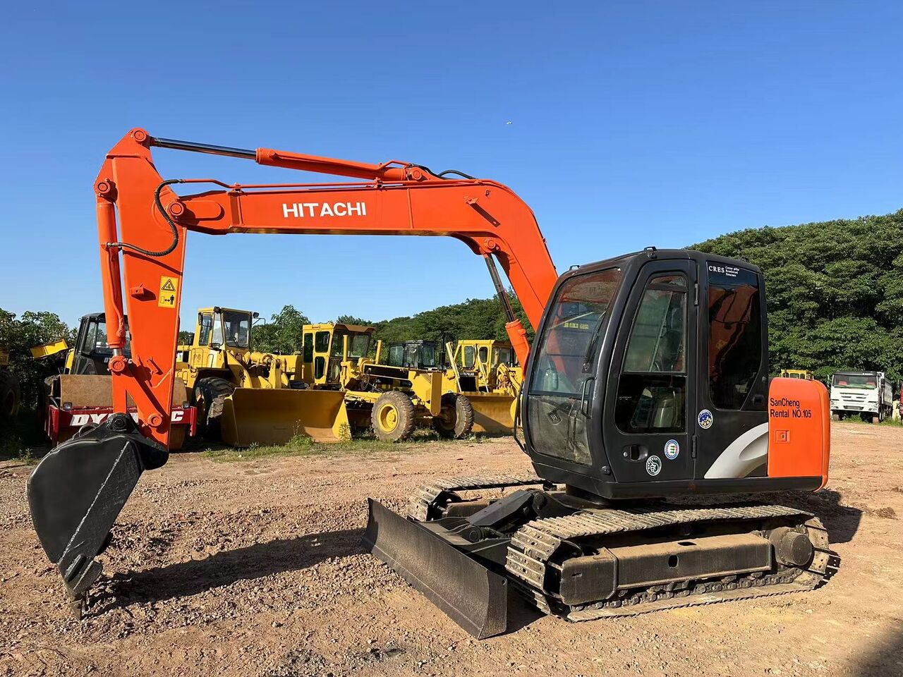 HITACHI ZX70 - Мини-экскаватор: фото 3 HITACHI ZX70 - Мини-экскаватор: фото 3