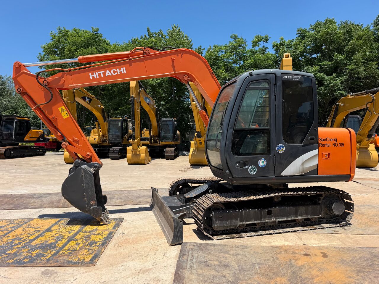 HITACHI ZX70 - Мини-экскаватор: фото 4 HITACHI ZX70 - Мини-экскаватор: фото 4
