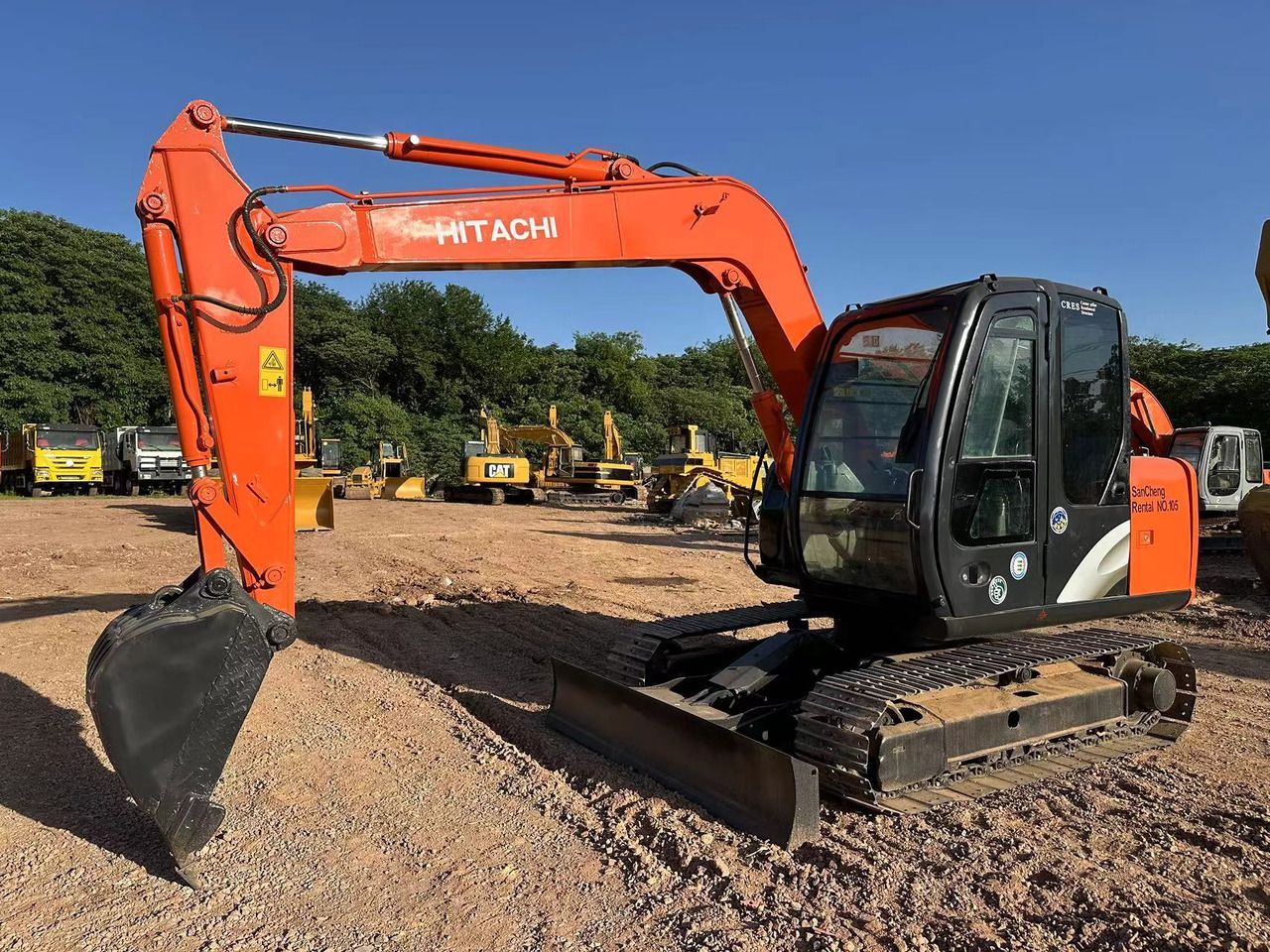HITACHI ZX70 - Мини-экскаватор: фото 5 HITACHI ZX70 - Мини-экскаватор: фото 5