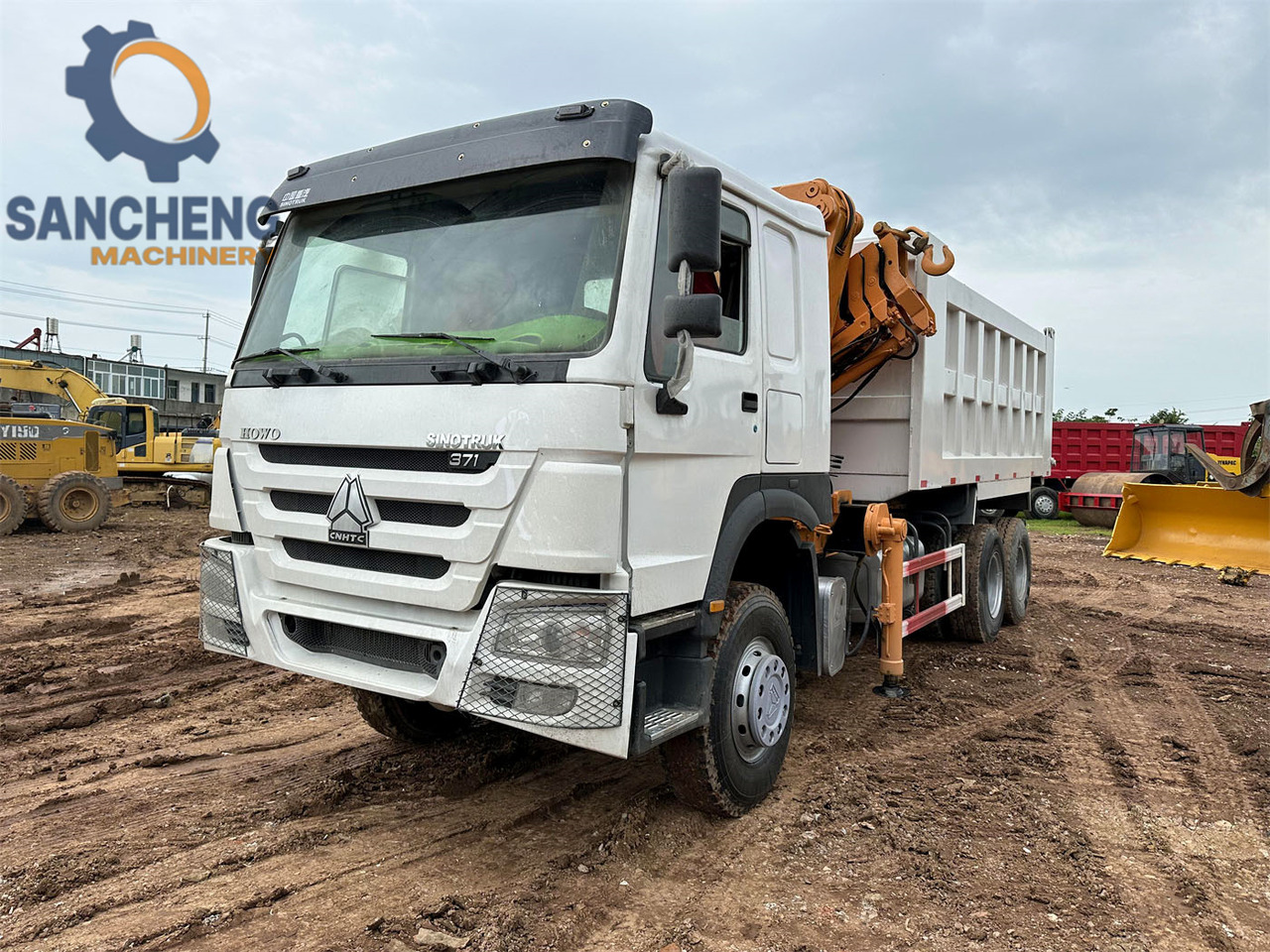 HOWO 371 crane truck - Автоманипулятор: фото 4 HOWO 371 crane truck - Автоманипулятор: фото 4