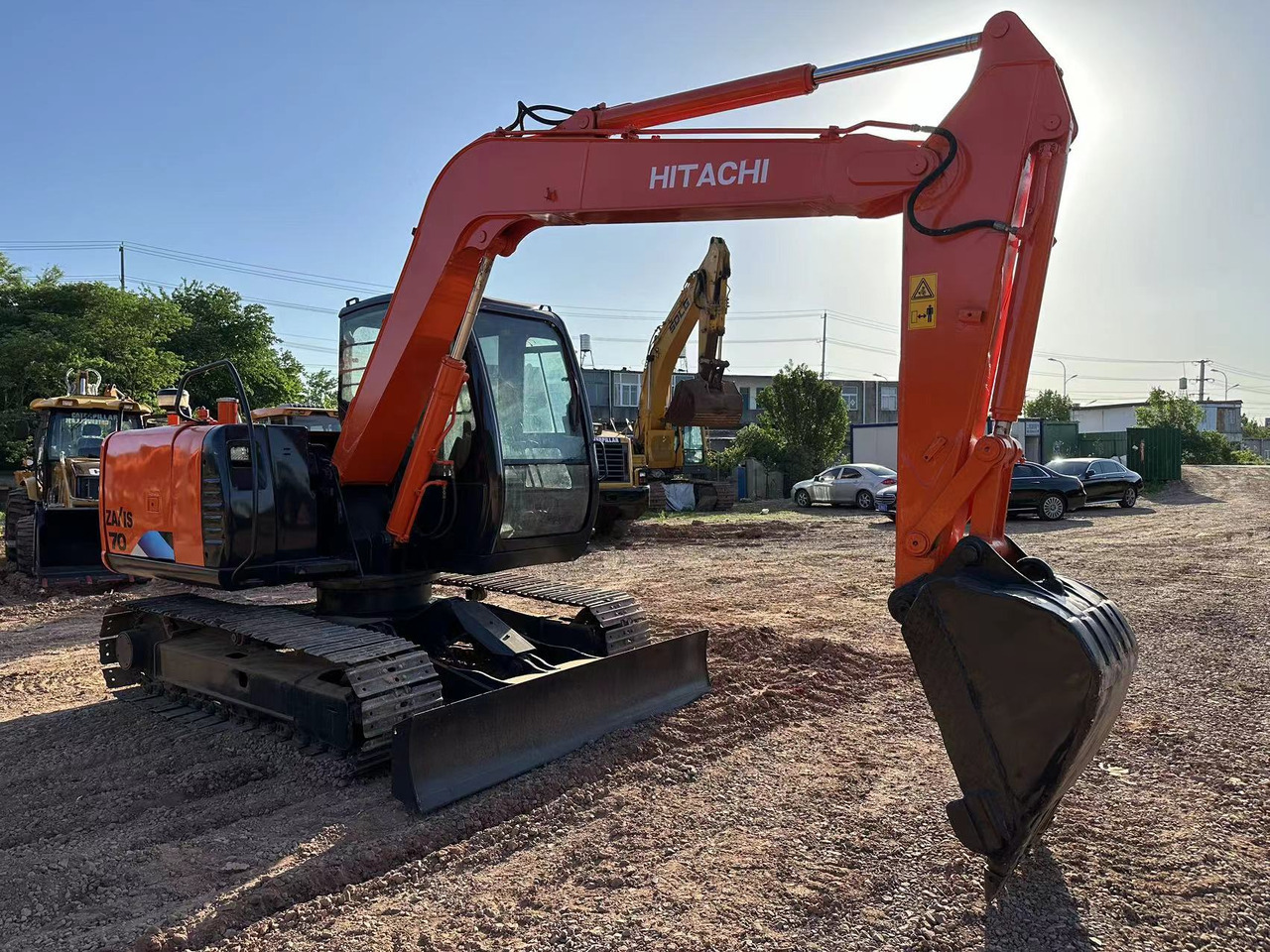 Hitachi ZX70 mini excavator - Мини-экскаватор: фото 3 Hitachi ZX70 mini excavator - Мини-экскаватор: фото 3