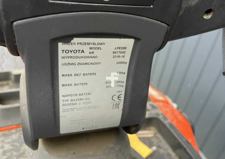 BT LPE200 - Тележка: фото 4 BT LPE200 - Тележка: фото 4