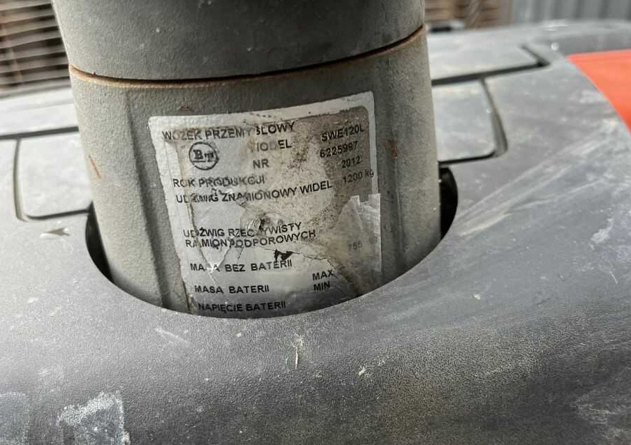 BT SWE120L - Штабелер: фото 4 BT SWE120L - Штабелер: фото 4