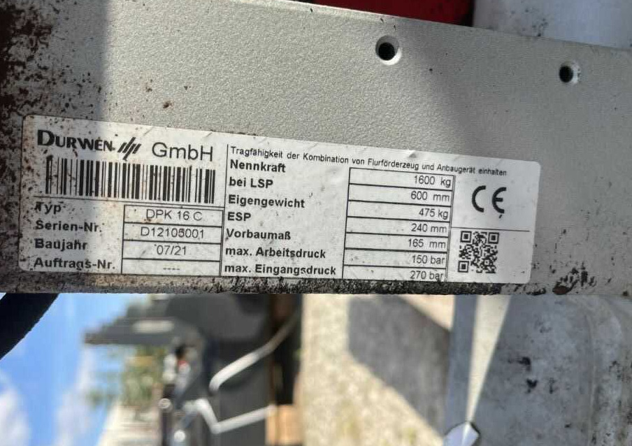 Durwen DPK16C - Вилы: фото 5 Durwen DPK16C - Вилы: фото 5