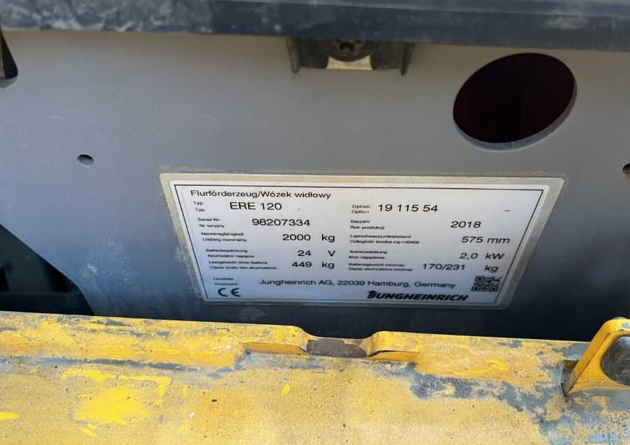 Jungheinrich ERE120 - Тележка: фото 4 Jungheinrich ERE120 - Тележка: фото 4
