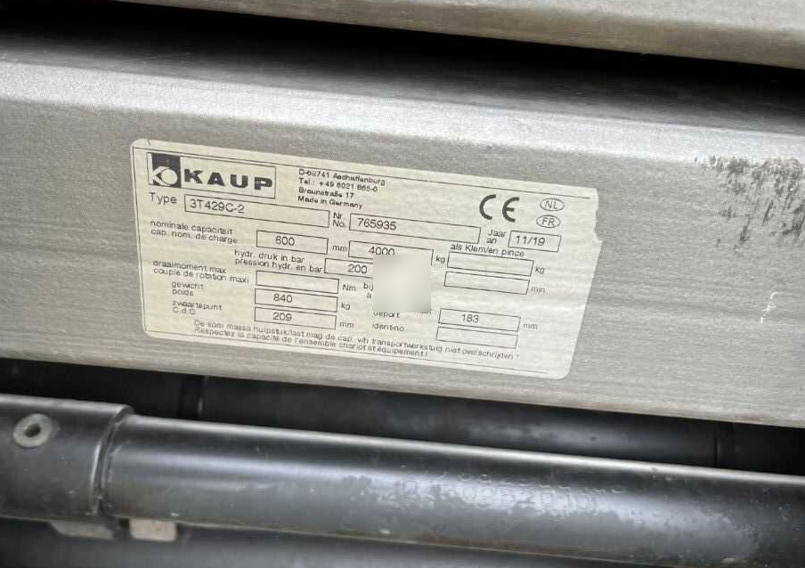 Kaup 3T429C-2 - Вилы: фото 5 Kaup 3T429C-2 - Вилы: фото 5