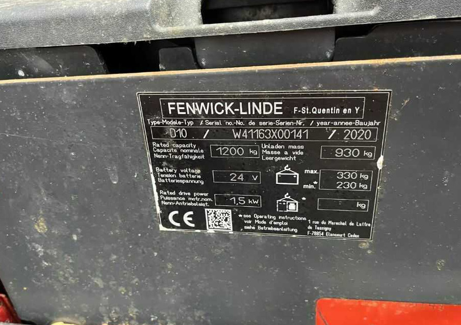 Linde D10 - Штабелер: фото 4 Linde D10 - Штабелер: фото 4