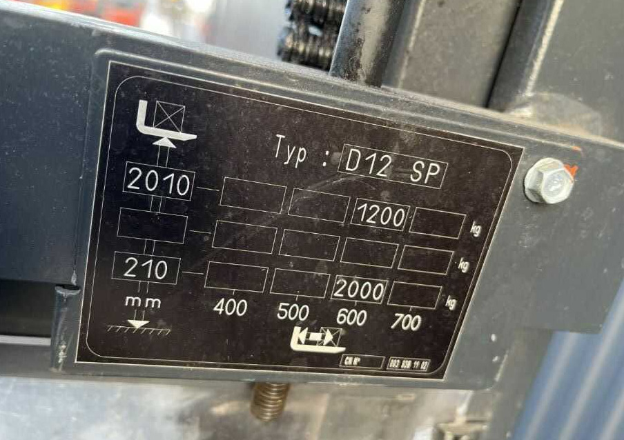 Linde D12SP - Штабелер: фото 1 Linde D12SP - Штабелер: фото 1