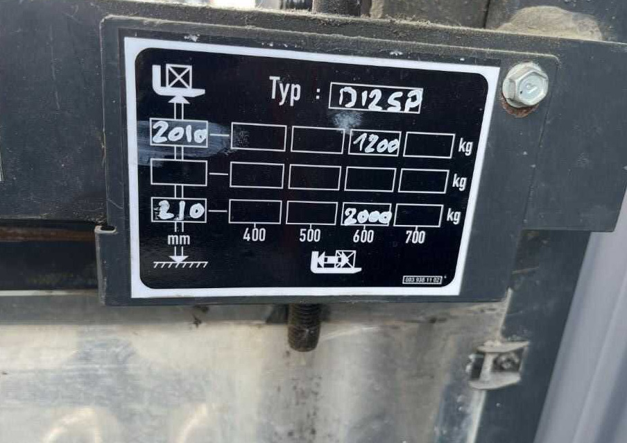 Штабелер Linde D12SP: фото 6