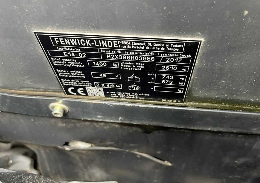 Linde E14-02 - Электропогрузчик: фото 4 Linde E14-02 - Электропогрузчик: фото 4