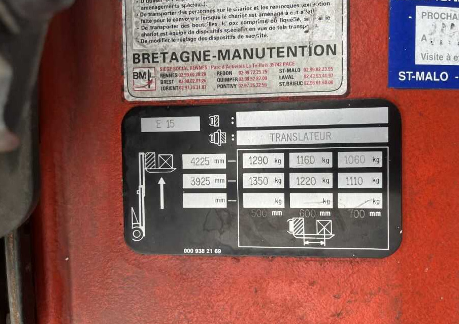 Linde E15 - Электропогрузчик: фото 5 Linde E15 - Электропогрузчик: фото 5