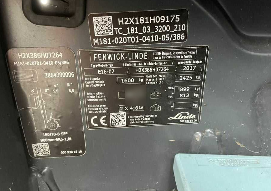 Linde E16-02 - Электропогрузчик: фото 4 Linde E16-02 - Электропогрузчик: фото 4